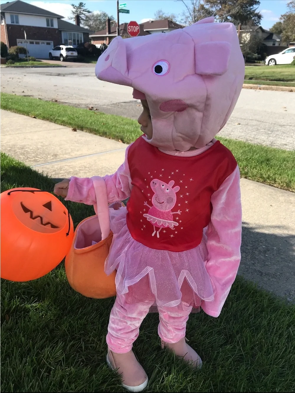 Peppa pig ballerina costume